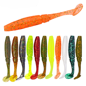 Hunthouse — appât artificiel pour la pêche, leurre pour attraper des poissons comme les bars, en plastique souple - Product Image 3