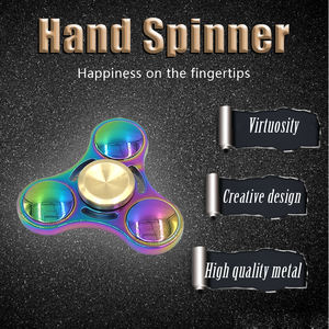 Nouvelle Coloré Fidget Jouet Main Spinner Rotation Temps Long Pour L'autisme et LE TDAH Enfants/Adulte Drôle Anti Stress - Product Image 6
