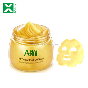 Belleza mascarilla cuidado de la piel blanqueamiento colágeno anti envejecimiento 24 K <span class=keywords><strong>oro</strong></span> peel off máscara facial - Product Image 1