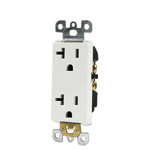 New version 20amp TR receptacle and double indicator self testing 125V 60Hz plug