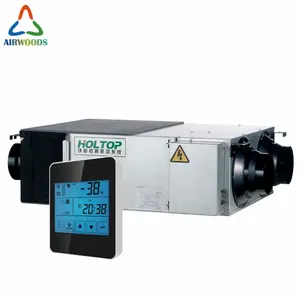 Holtop HRV airconditioning systeem 1000cmh kwaliteit gecertificeerd hrv warmteterugwinning ventilator 588cfm ventilator