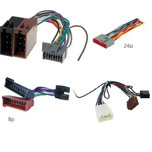 제조 업체 사용자 정의 자동차 와이어 하네스 어댑터 미쓰비시 랜서 2007- ISO 스테레오 플러그 어댑터