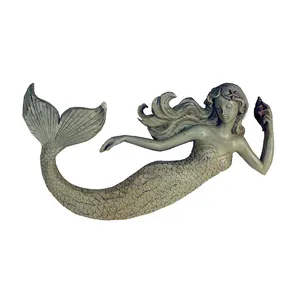 Großhandel Sea Beauty Mermaid Wandbehang Ornament