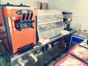 Điên Bán Mềm Phục Vụ Softice <span class=keywords><strong>Biscuit</strong></span> <span class=keywords><strong>Ice</strong></span> <span class=keywords><strong>Cream</strong></span> Sữa Chua Máy Làm Với Giá Thấp Giá Rẻ 3 Hương Vị 5 Hương Vị Cho Thương Mại - Product Image 5