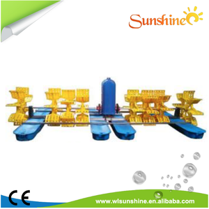 Camarones al por menor Estanque Solar Powered Rueda Paddle Aireador Aireador Agricultura - Product Image 1