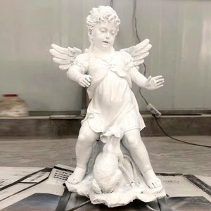 Escultura de ángel pequeño de resina decorativa para Interior, estatua de ángel pequeño, a la venta - Product Image 3