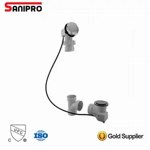 1 1/2 ''Cable-Hoạt Động Tắm Chất Thải & Tràn Bồn Tắm Cống - Product Image 1