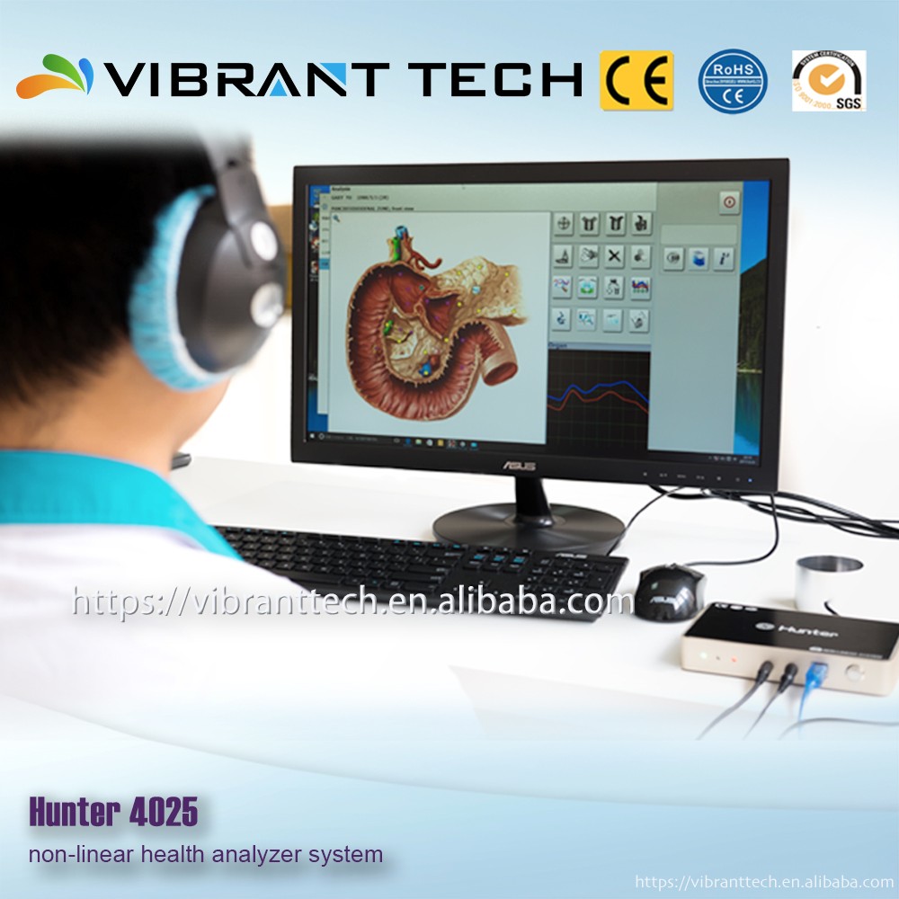 Bioresonance Scan et Thérapie machine NLS Metatron Hunter 4025
