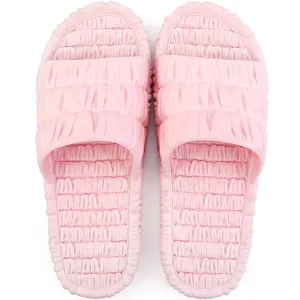 Simple couples anti - skid comfortable home cool slippers