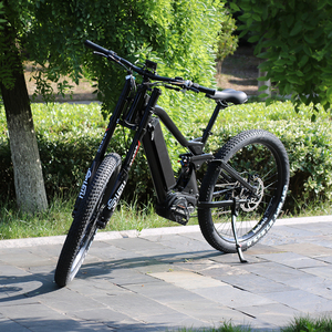 Enduro-vélo tout-terrain électrique ebike 48V, 1000W, entraînement central dans le pédalier, suspension complète, vtt, nouvelle collection - Product Image 2