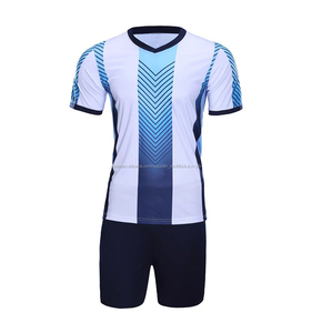 fashion high quality soccer jerse football 100% polyester men's - Product Image 6