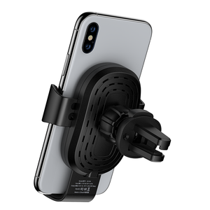 DEVIA noir gravité support 10 W inductif <span class=keywords><strong>qi</strong></span> <span class=keywords><strong>chargeur</strong></span> sans fil support de voiture - Product Image 5