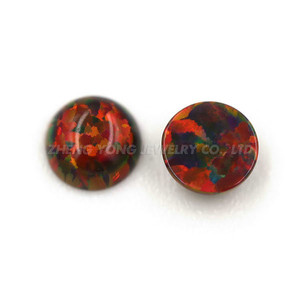 80% de <span class=keywords><strong>silice</strong></span> et 20% résine synthétique <span class=keywords><strong>opale</strong></span> perles / cabochon rond <span class=keywords><strong>opale</strong></span> - Product Image 4