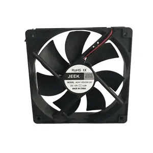 12025 Thương Mại Đảm Bảo PC Máy Tính 120 Mét Trường Hợp Fan 12V DC Quạt Làm Mát 120*120*25 Mét