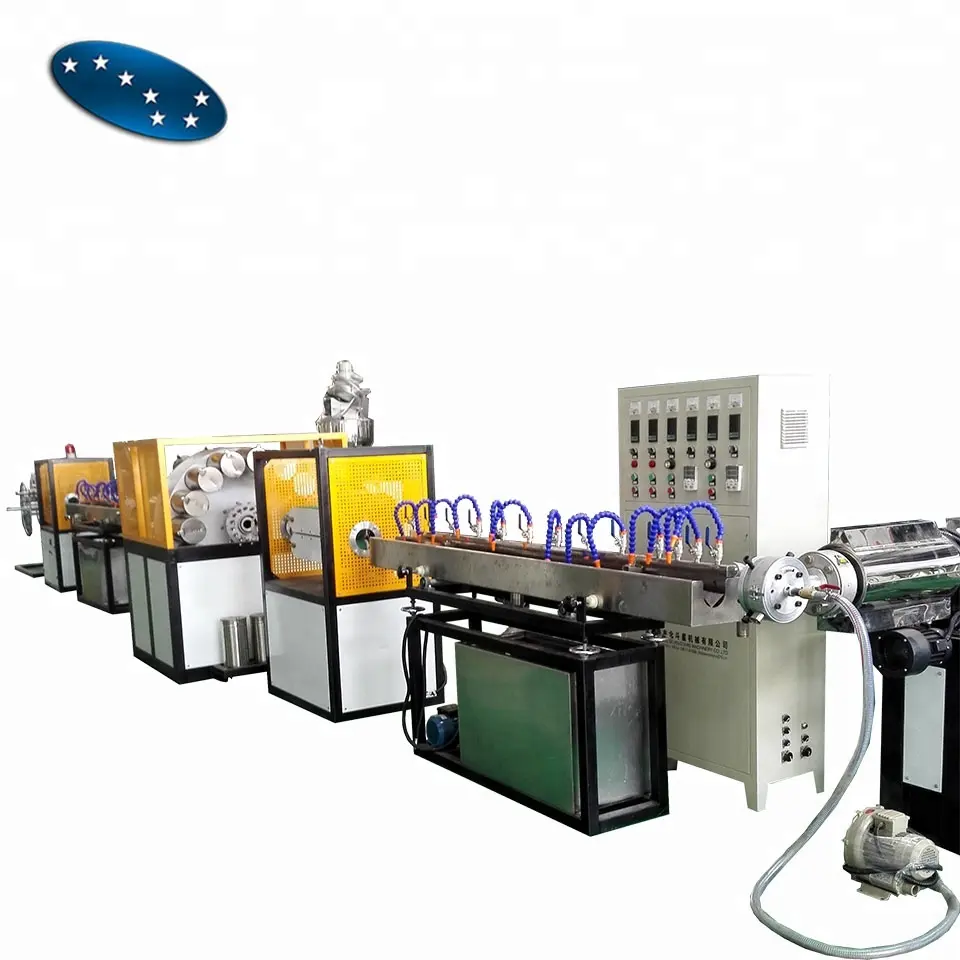 Pvc Garden Hose Machine / Pvc Hose Garden Pipe Making Machine / Pvc Nylon Braided Hose Production Line