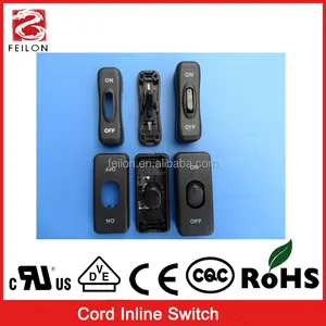 301.303.304.308 Verschillende Drukknop Cord Inline Schakelaar