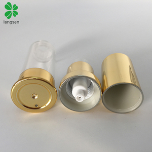 Gold Color 5ml Empty Refillable Airless Vacuum Pump Cream Lotion Bottles Cosmetic <strong>Travel</strong> Bottles Toiletries <strong>Liquid</strong> <strong>Container</strong> - Product Image 6