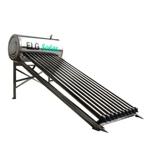 스테인리스 스틸 히트 파이프 태양열 + 전기 온수기 / 가압식 태양열 온수기 - Product Image 1