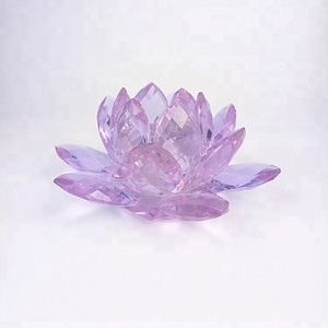 Giá rẻ Pha Lê K9 Thủy Tinh Màu Tím Sen Cắt Cho Bàn Đám Cưới Trang Trí Hoặc Trang Trí Nội Thất - Product Image 6