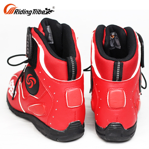 Vintage cuero utilizado urbana para hombre biker Triumph motocicleta tradicional botas - Product Image 3