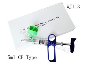 <span class=keywords><strong>Seringue</strong></span> pour vaccins animaux de 5 ml, flacon de 5 cc, vaccinateur à montage sur flacon WJ113 - Product Image 3