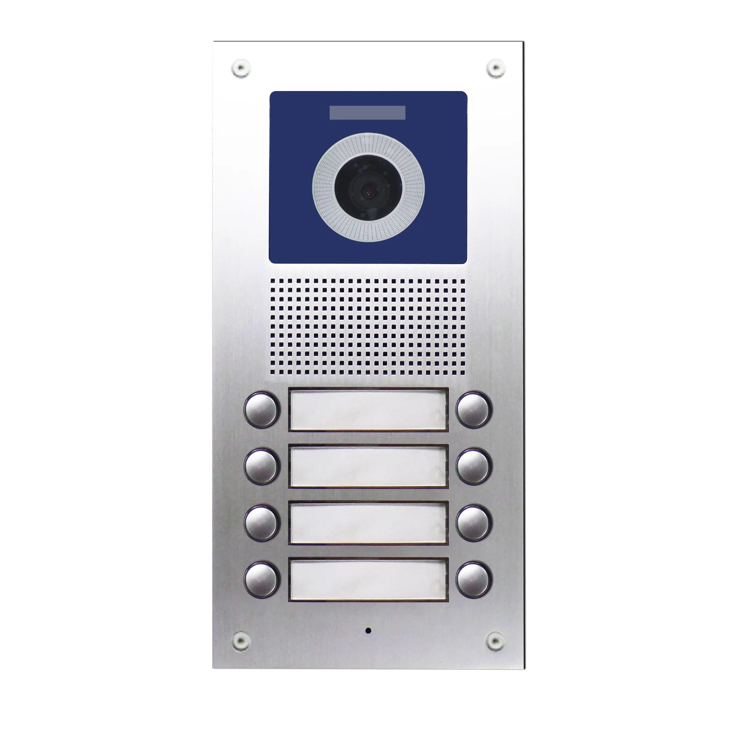 Visiophone sans fil CAMMAX avec bouton, interphone à ouverture de porte, lecteur vidéo d'appartement, vision nocturne, LED