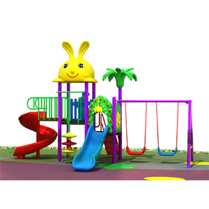 Hiby — terrain de jeux série naturelle pour enfants, équipement d'extérieur à thème, toboggan en plastique, à vendre - Product Image 5