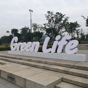 Bán Buôn Ngoài Trời Khổng Lồ Bọt <span class=keywords><strong>3D</strong></span> Bảng Chữ Cái Chữ Đứng Miễn Phí Acrylic Lớn Đăng - Product Image 2