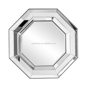 Hình chữ nhật nghệ thuật Deco handmade tường gương với vát cạnh cho trang trí nội thất - Product Image 4