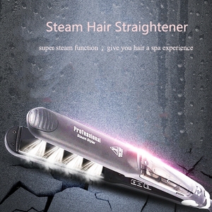 <span class=keywords><strong>Planchas</strong></span> planas personalizadas para alisar el cabello, aceite <span class=keywords><strong>de</strong></span> argán profesional, queratina al <span class=keywords><strong>vapor</strong></span>, herramientas calientes - Product Image 4