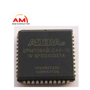 EPM7064SLC44-10N CPLD <span class=keywords><strong>MAX</strong></span> 7000S Famille 1.25K Portes 64 Macro Cellules 100MHz 5V 44-Pin PLCC Plateau - Product Image 2