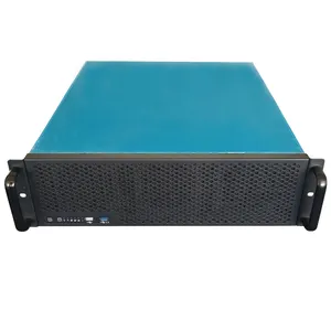 3u 12 bays server case 500mm length rackmount chassis high storage industrial case