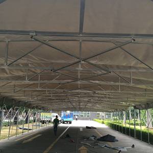 تخصيص كبير واضح غطاء قابل للتعديل ، قابل للسحب خيمة تخزين قابلة للطي في الهواء الطلق خيمة سيارة - Product Image 3