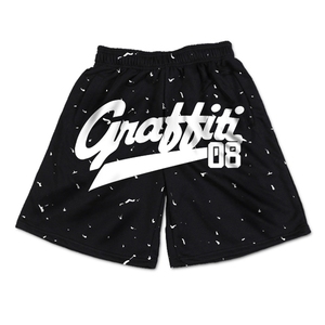 Shorts 100% en Polyester <span class=keywords><strong>pour</strong></span> hommes, Shorts de Sport à séchage rapide avec Logo imprimé <span class=keywords><strong>pour</strong></span> basket-ball et course à pied - Product Image 3