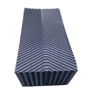 19mm offset-fluted cooling tower filling media,305*305*1830mm PVC cooling tower Fill block