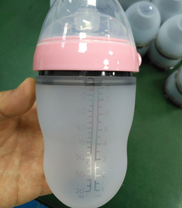 Vendita calda 5oz/8 once in Silicone biberon BPA-Free <span class=keywords><strong>per</strong></span> neonati 0-12 mesi <span class=keywords><strong>allattamento</strong></span> - Product Image 6
