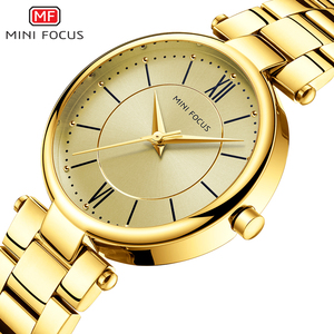 Nuevo encantador vestido de diseño para mujer relojes de pulsera de acero inoxidable minimalista de cuarzo analógico resistente al agua de lujo <span class=keywords><strong>Mini</strong></span> <span class=keywords><strong>reloj</strong></span> <span class=keywords><strong>Focus</strong></span> - Product Image 5