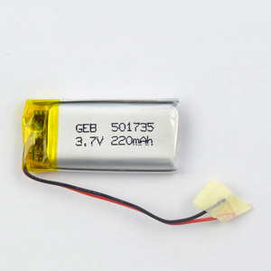 소형 리포 501735 <span class=keywords><strong>3.7v</strong></span> <span class=keywords><strong>220mAh</strong></span> 충전식 리튬 이온 배터리 - Product Image 4