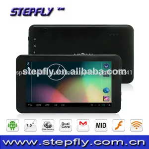 Tablet pc con 7 pulgadas de pantalla táctil capacitiva rk3026 de doble núcleo android wifi 4.2 sf-a701