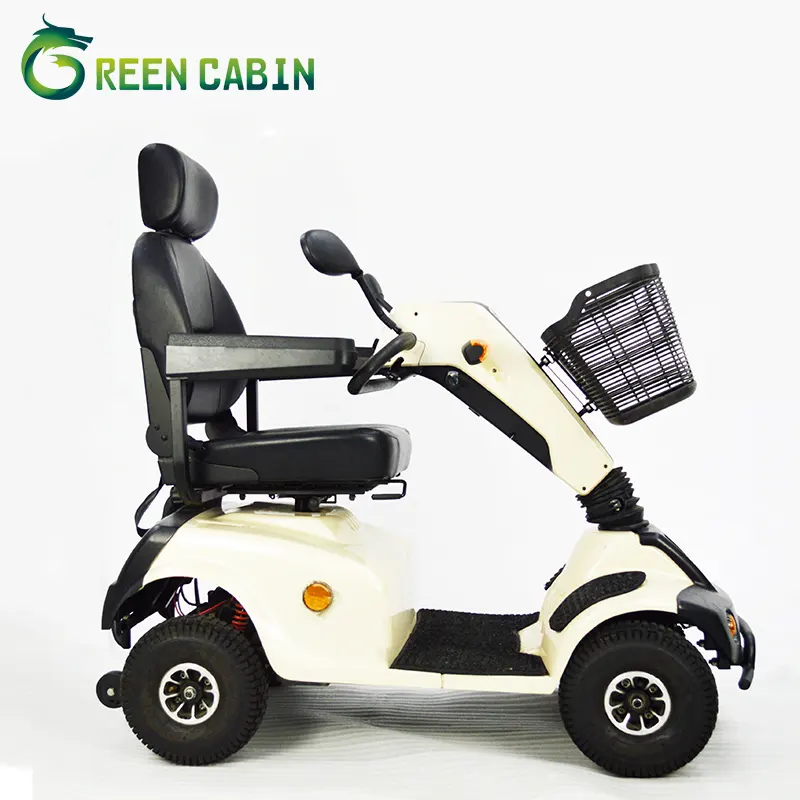 24 V 500 W Katlanabilir engelli hareketlilik scooter yaşlı insanlar elektrikli özürlü scooter kullanın