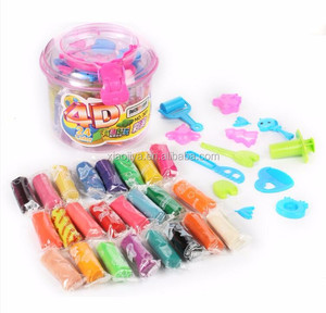 Venta caliente magnética de dinero para los niños artículos de papelería juguetes China 24 colores Plastilina - Product Image 5