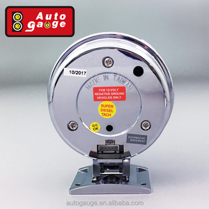 Tachymètre automatique pour Diesel, manomètre de voiture, LED blanc, 95mm, tr/min - Product Image 4