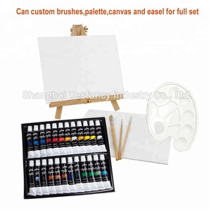 Juego de <span class=keywords><strong>Pintura</strong></span> Acrílica de Alta Calidad, 24 Colores, Marca Privada, Certificación EN71, ASTM y MSDS - Product Image 6