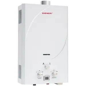 National Natural Gas Low Pressure Start Smart Control Hot Water Shower Gas Geyser Indoor Wall Mounted NG Gas Water Heater