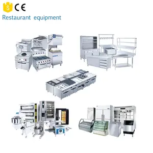 Restaurant Equipment One-Stop Solution Full Set Restaurant Equipment Kitchen Use 1 Stop Service