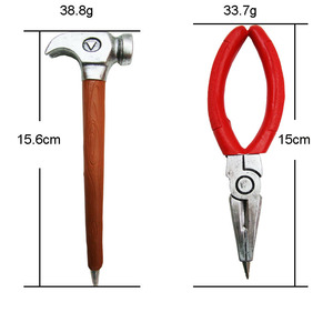 Tuỳ Chỉnh Thiết Kế Sáng Tạo Kéo Nail Spanner Axe Dao Búa Screwdriver Tool Shape Bút Bi - Product Image 3