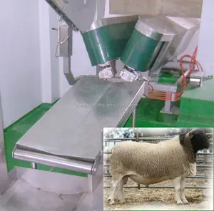 Animal-friendly Living Lamb Goat Ram Sheep V conveyor, V Conveying Machine for Goat Sheep Slaughterhouse