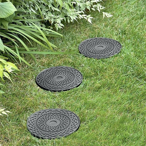 Customized garden sbr recycle <strong>rubber</strong> <strong>stepping</strong> <strong>stones</strong> pavers tiles HENGJIA 100%  <strong>recycled</strong> rubber - Product Image 2