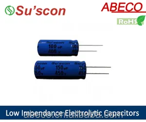 Condensadores electrolíticos de baja impedancia y alta confiabilidad MF 6,3 V 15000uF