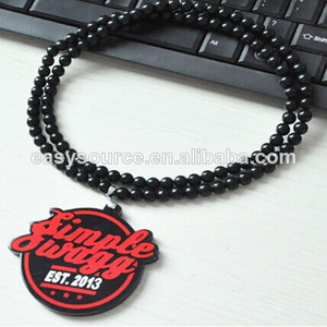 diseño de última moda hip hop est <span class=keywords><strong>2013</strong></span> toro colgante collar hecho a mano de madera buena de acrílico - Product Image 1
